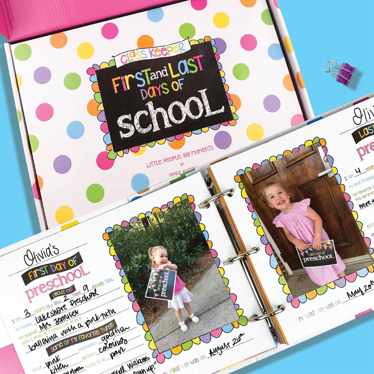 Class Keeper® Easiest School Days Memory Book | (2) Styles | Keepsake - Denise Albright® 