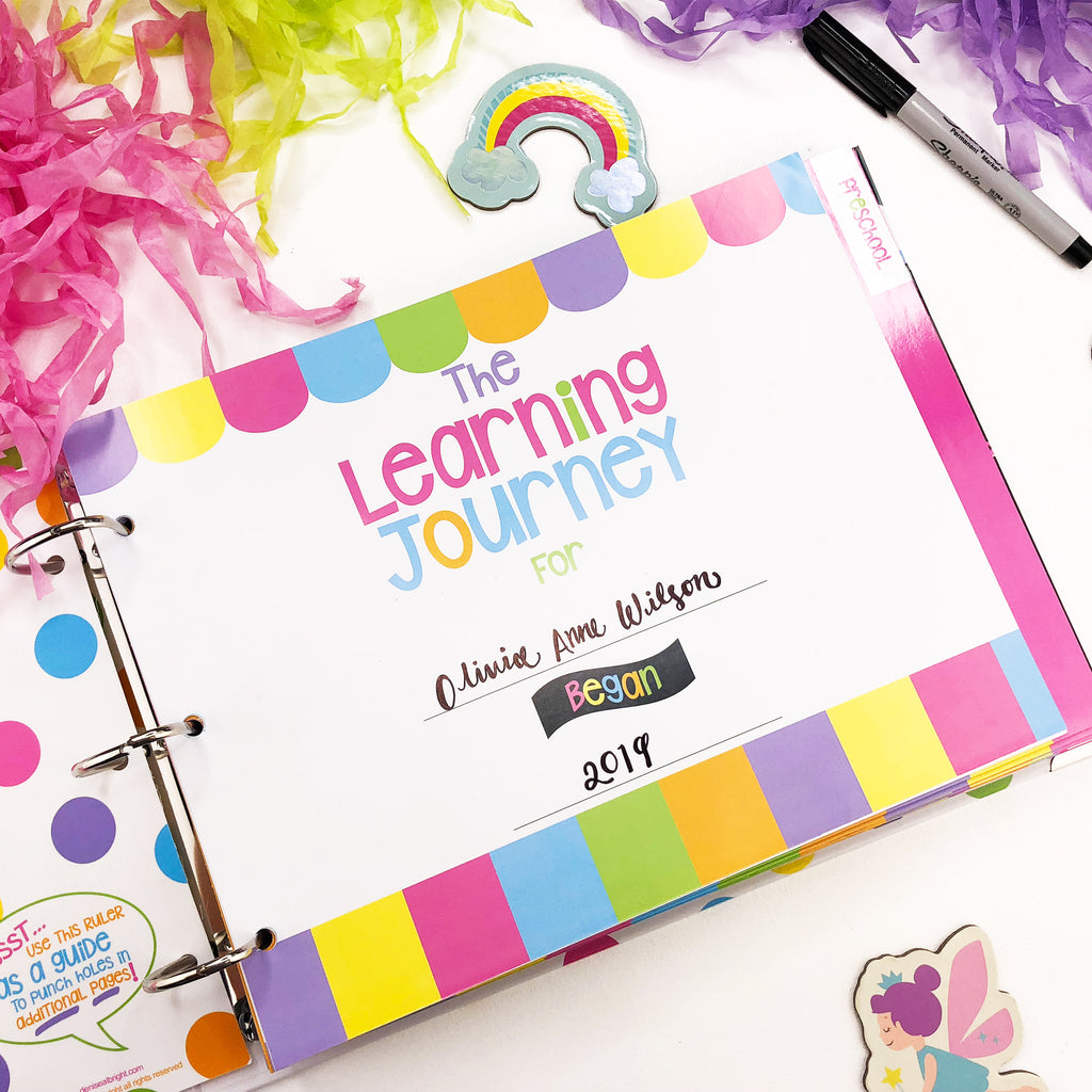 Class Keeper® School Days Memory Book Pastel Dots