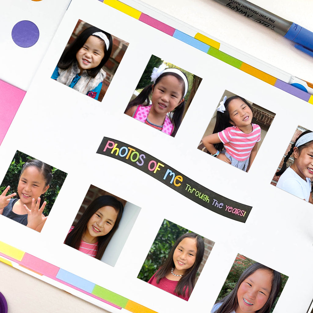 Class Keeper® School Days Memory Book Pastel Dots