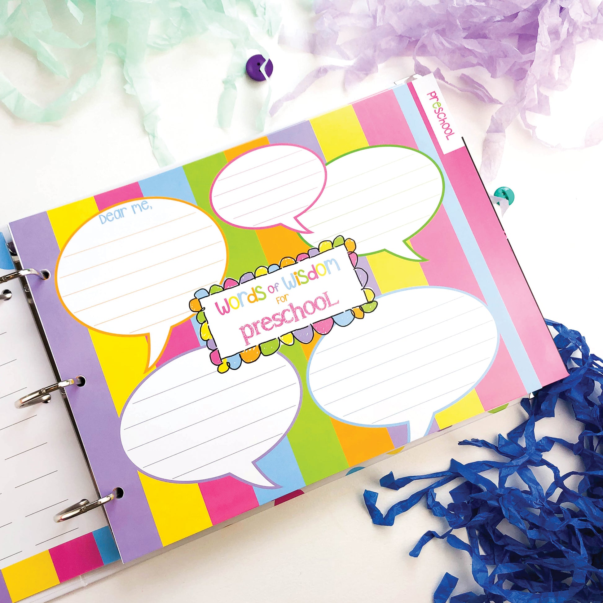 Class Keeper® School Days Memory Book Pastel Dots