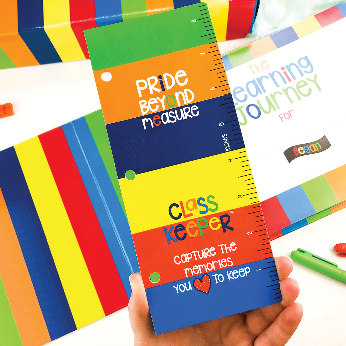 Class Keeper® School Days Memory Book Primary Stripes
