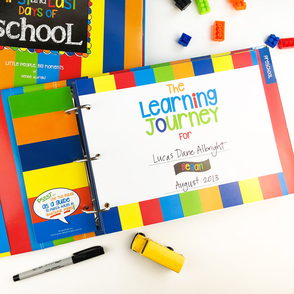 Class Keeper® School Days Memory Book Primary Stripes