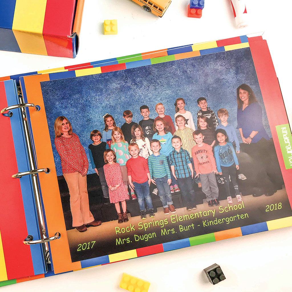 Class Keeper® School Days Memory Book Primary Stripes