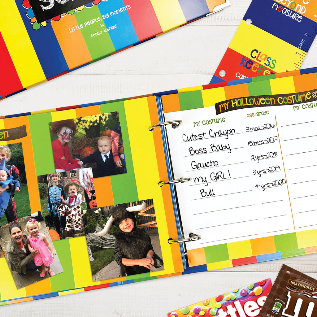 Class Keeper® School Days Memory Book Primary Stripes