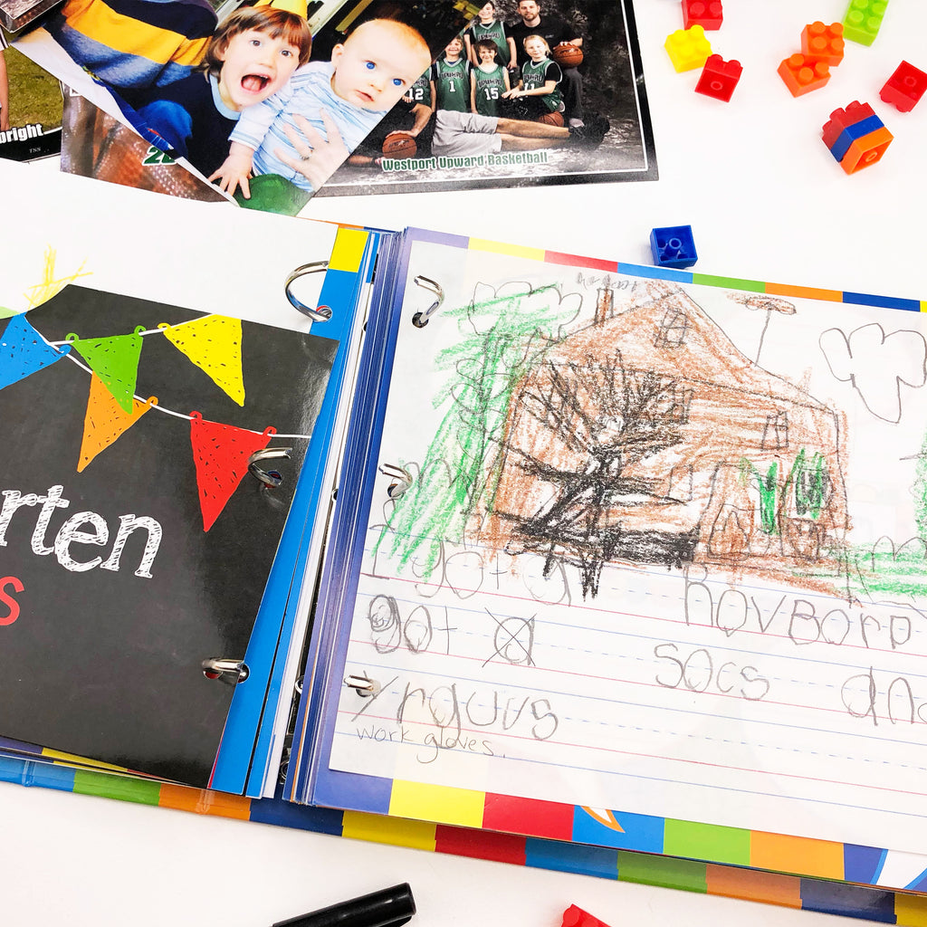 Class Keeper® School Days Memory Book Primary Stripes