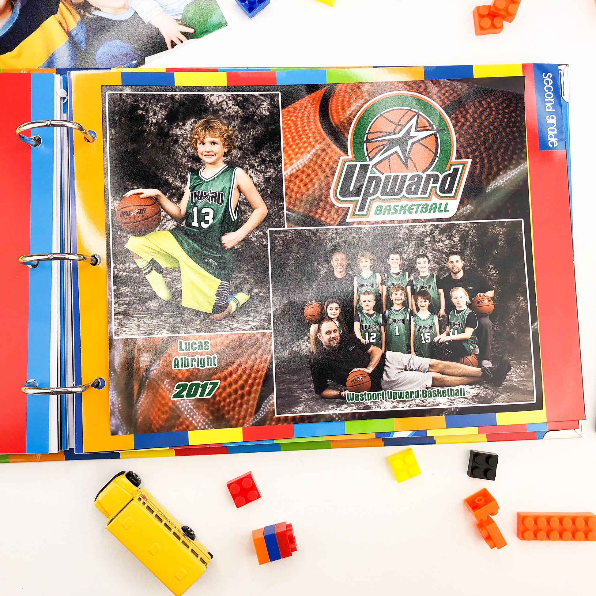 Class Keeper® School Days Memory Book Primary Stripes