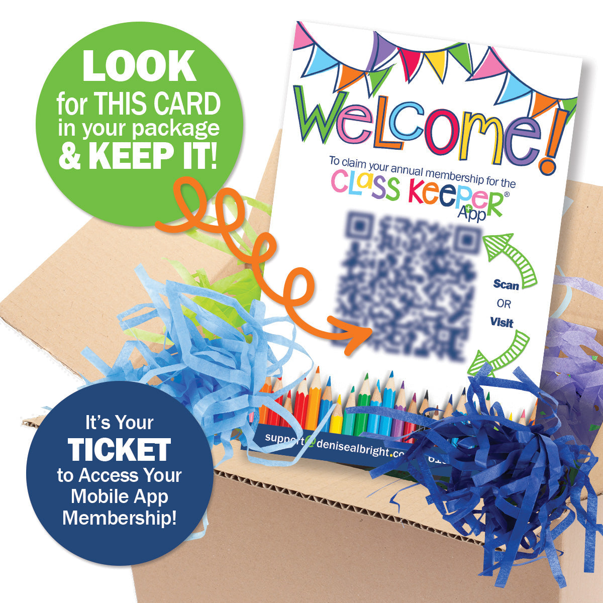 Class Keeper® School Days Memory Book + BONUS App Membership | Simple & Stylish Keepsake Album | (2) Styles