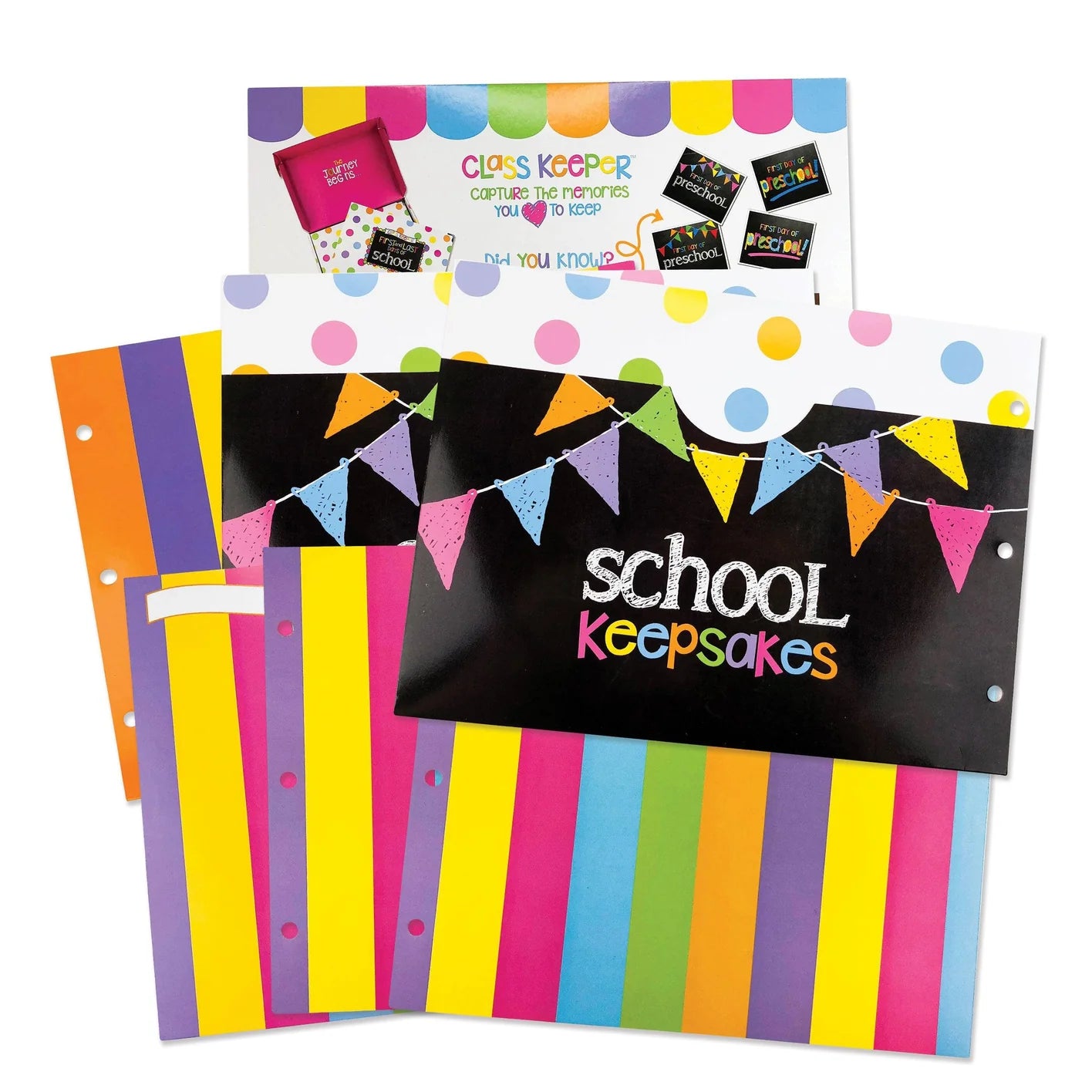 Extra Class Keeper® Pastel Dots Photo & Pocket Pages Kit