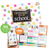 Class Keeper® School Days Memory Book Pastel Dots