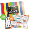 Class Keeper® School Days Memory Book Primary Stripes