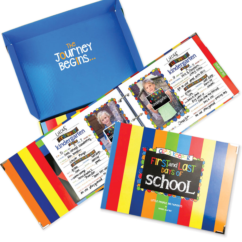 Class Keeper® School Days Memory Book Primary Stripes