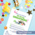 Promotional flyer for 'Gift-Giving GREATNESS' with colorful confetti on a blue background