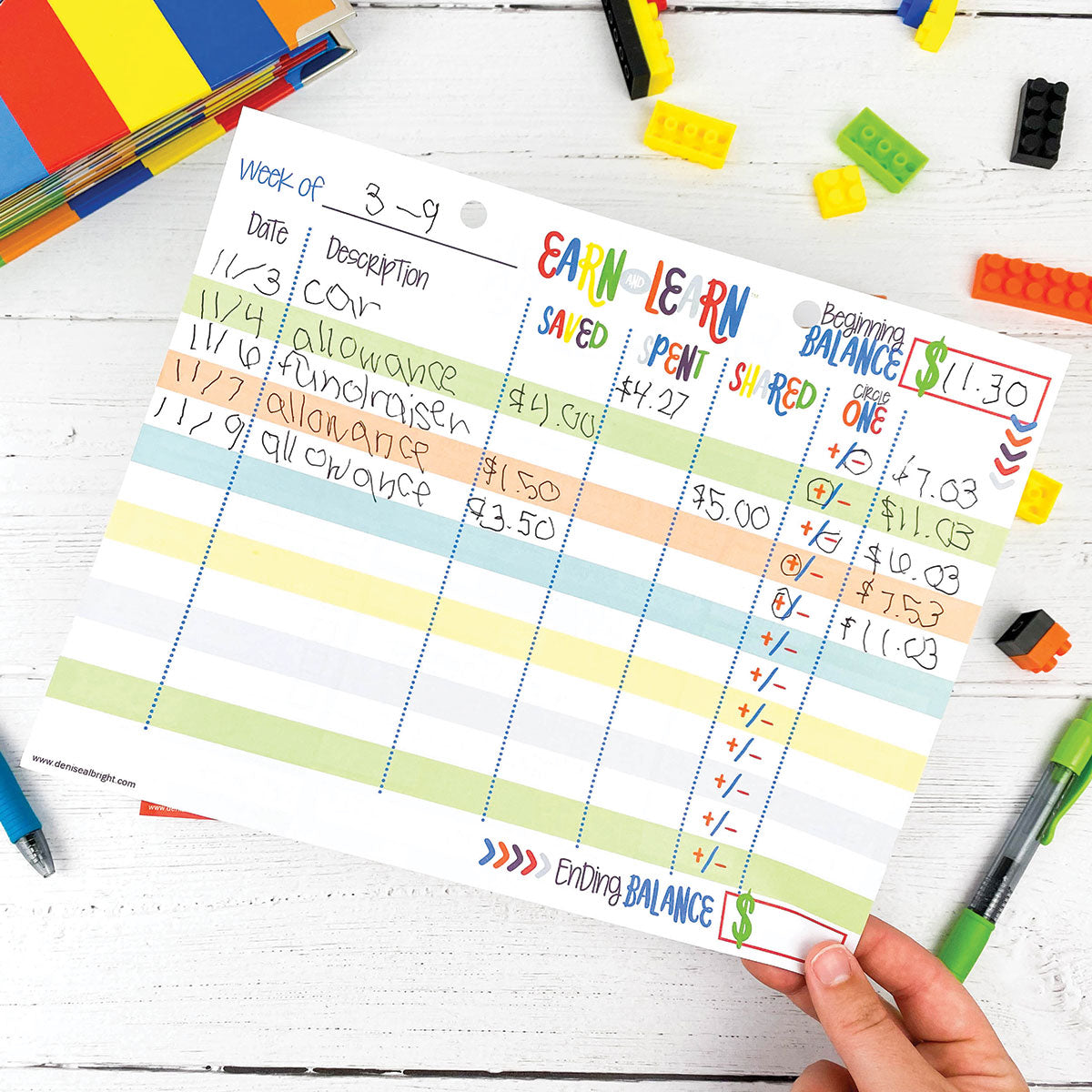 Happy Habits Bundle for Kids | Chore Chart, Gratitude Journal & Stickers