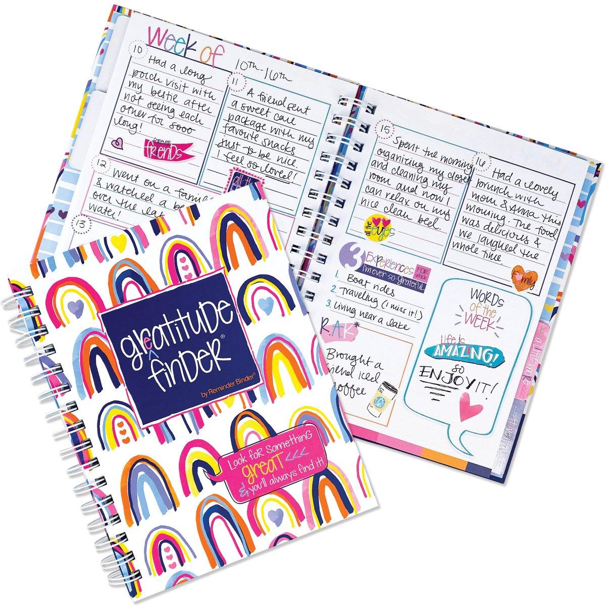 Gratitude Finder® Rain-Boho Gratitude Journal