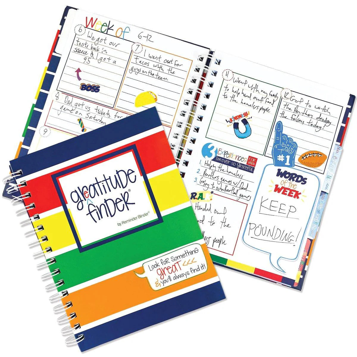 Navy Polo Gratitude Journal