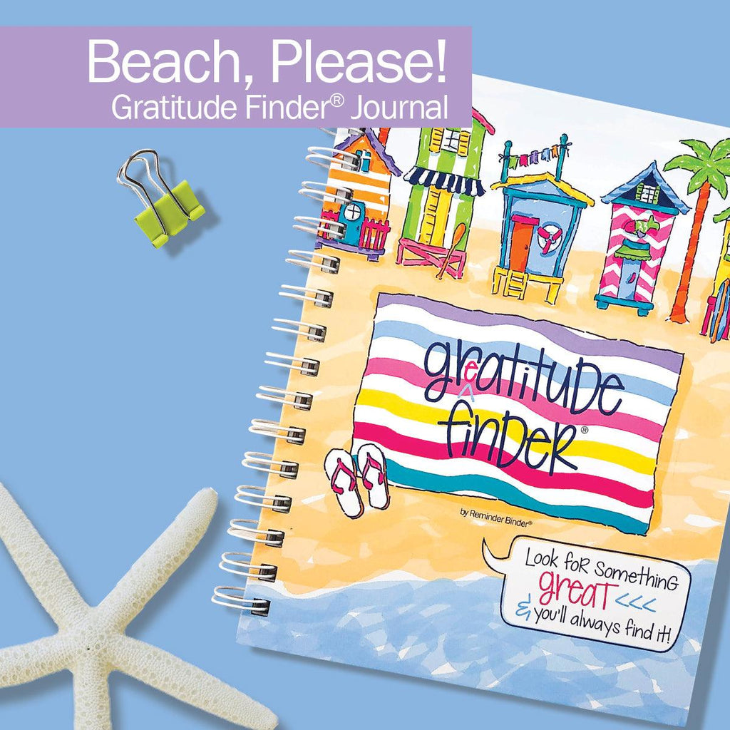 Gratitude Finder® Beach, Please! Gratitude Journal