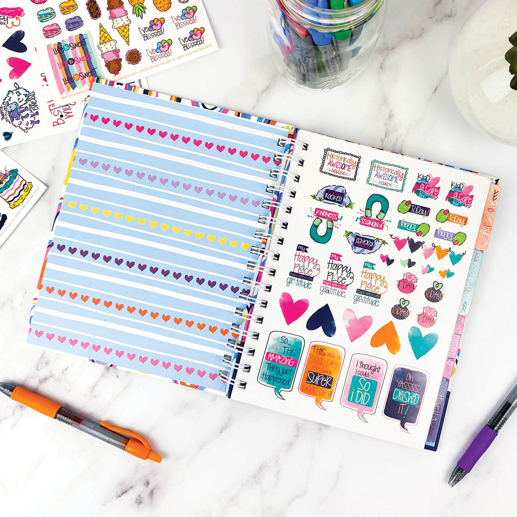Gratitude Finder® Rain-Boho Gratitude Journal