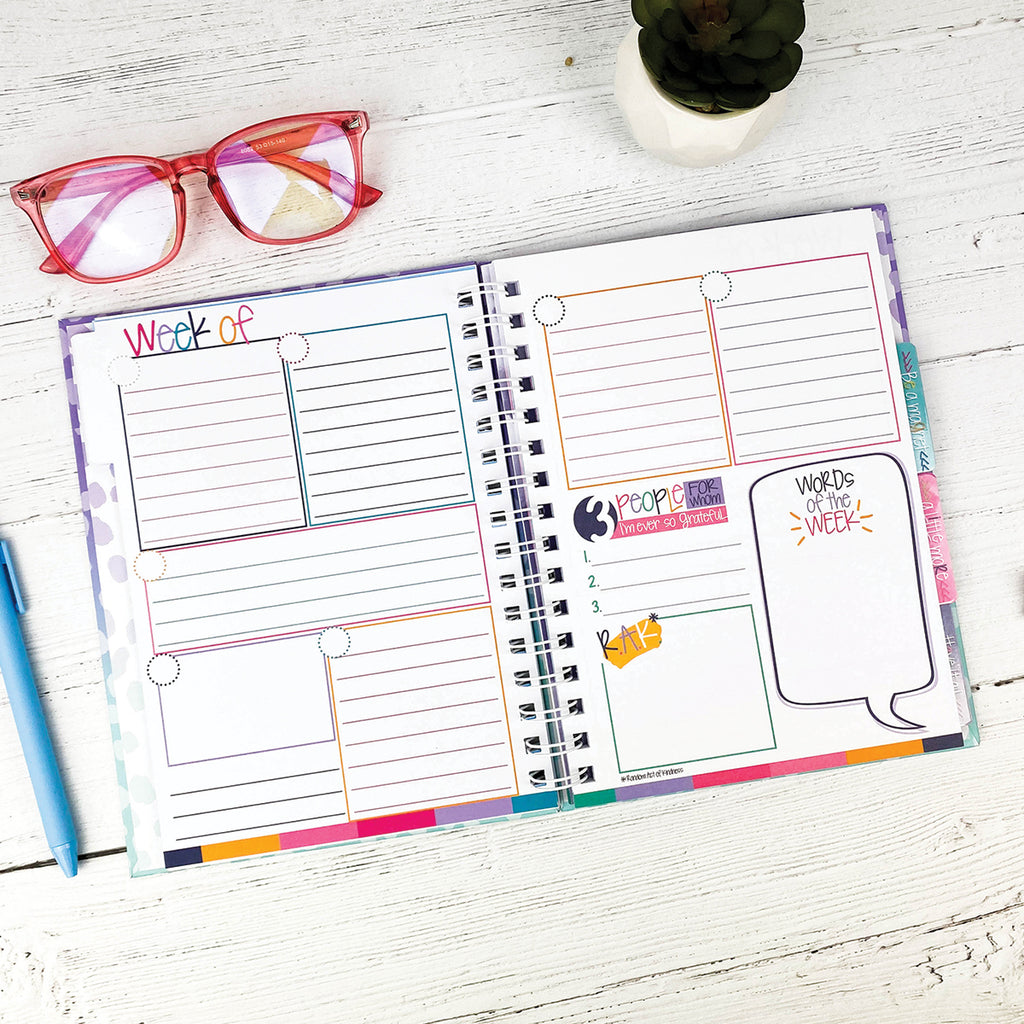 Gratitude Finder® Rain-Boho Gratitude Journal