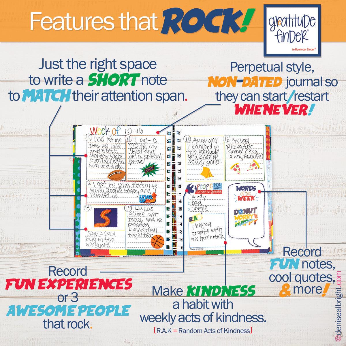 Super Kiddo Gratitude Journal