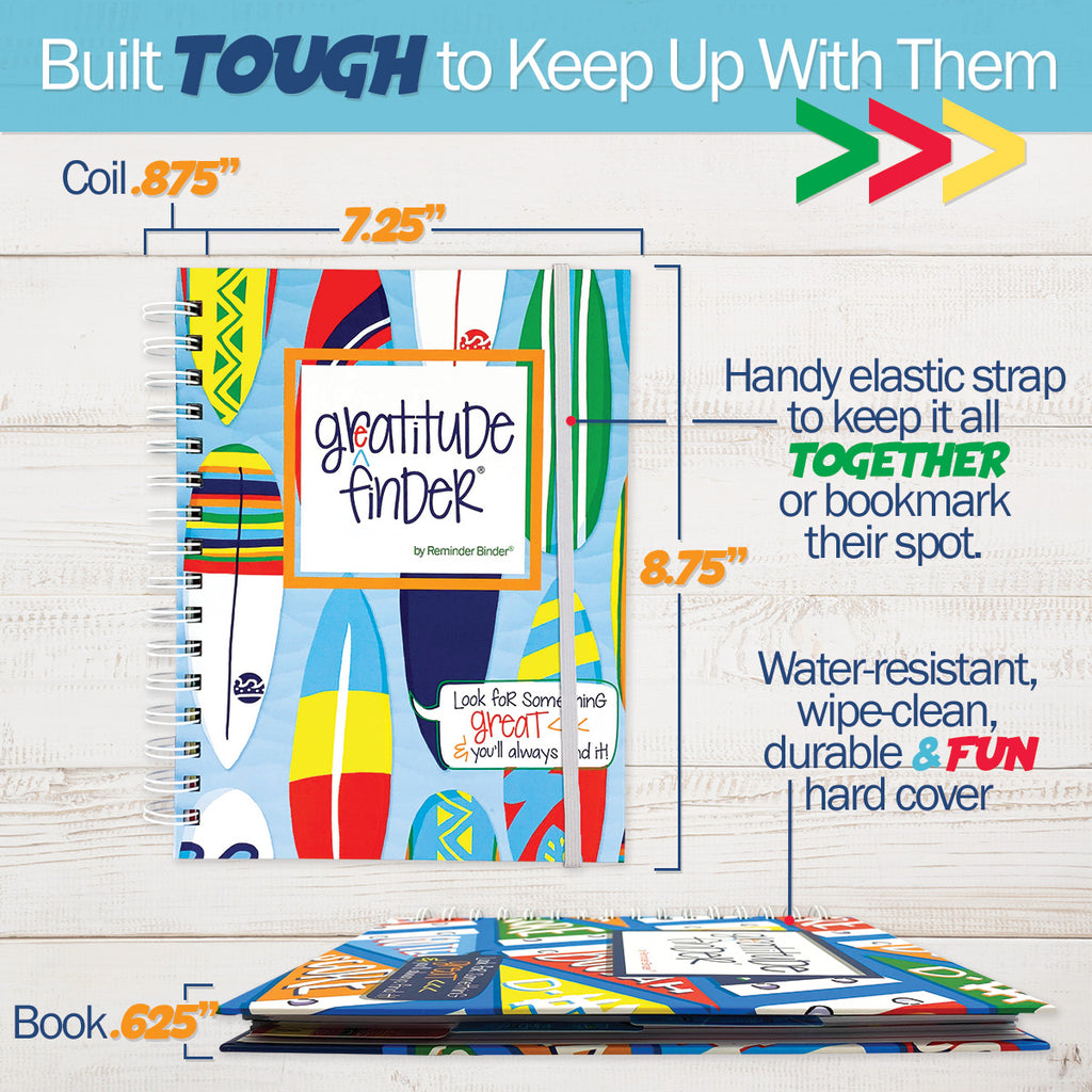 Adventure Series Gratitude Finder® Hang 10 Gratitude Journal