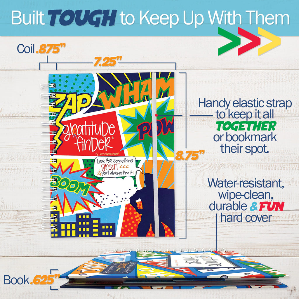 Adventure Series Gratitude Finder® Super Kiddo Gratitude Journal