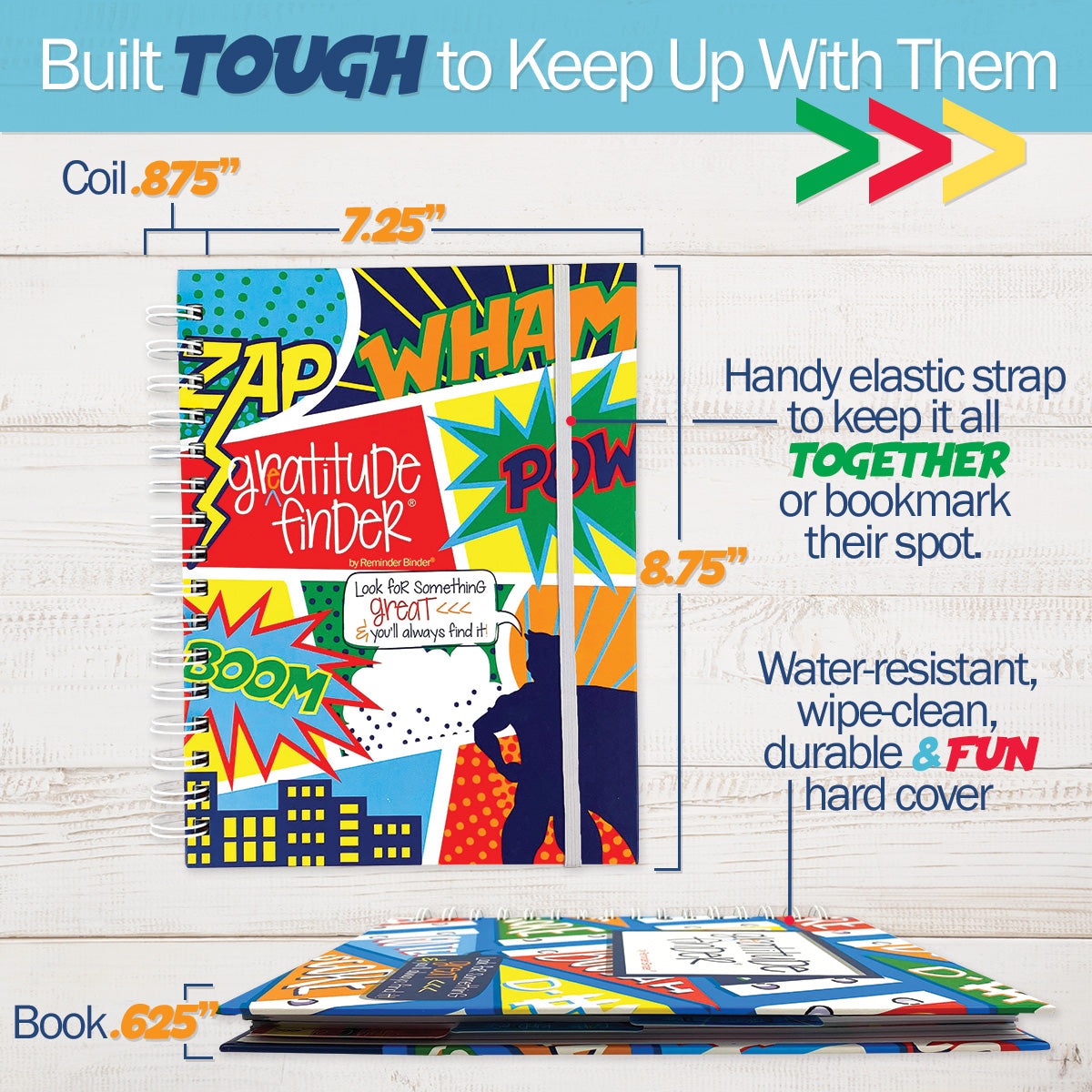 Adventure Series Gratitude Finder® Super Kiddo Gratitude Journal