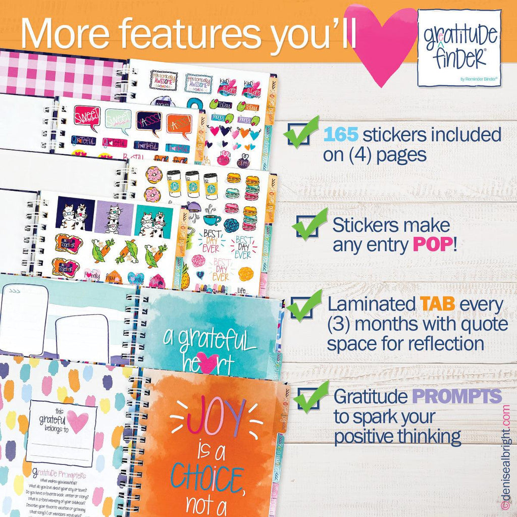 Gratitude Finder® Super Girlie Gratitude Journal