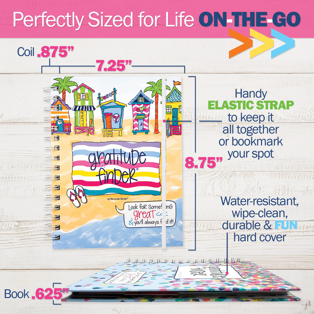 Gratitude Finder® Beach, Please! Gratitude Journal