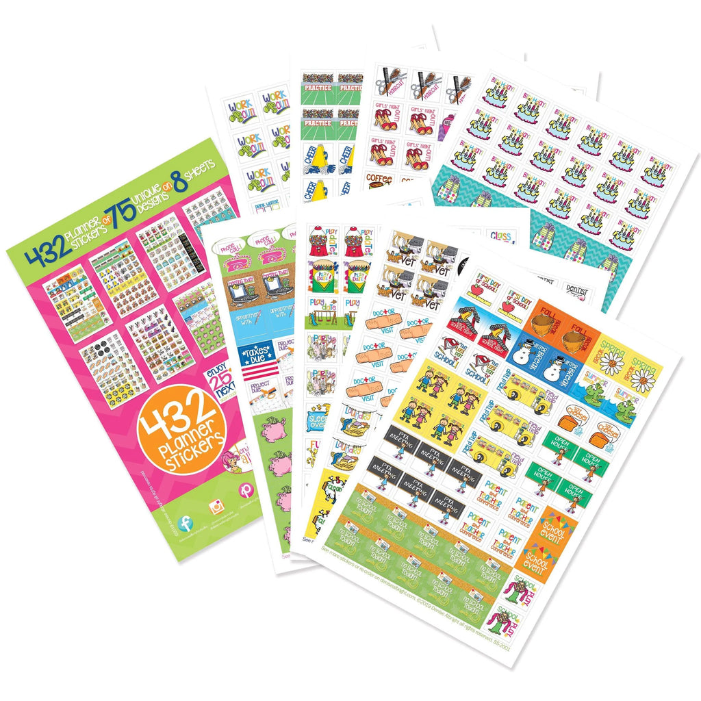 Busy Mom Planner Stickers