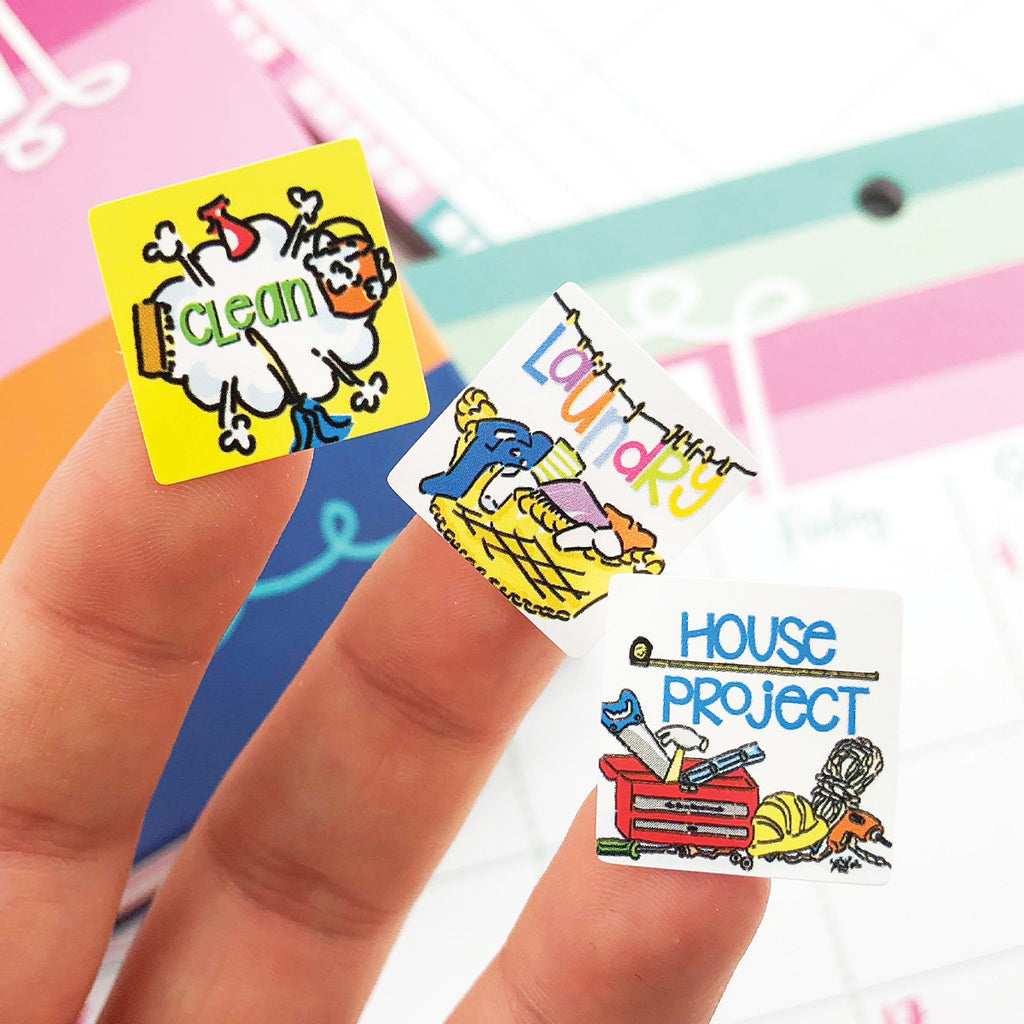 Busy Mom Planner Stickers
