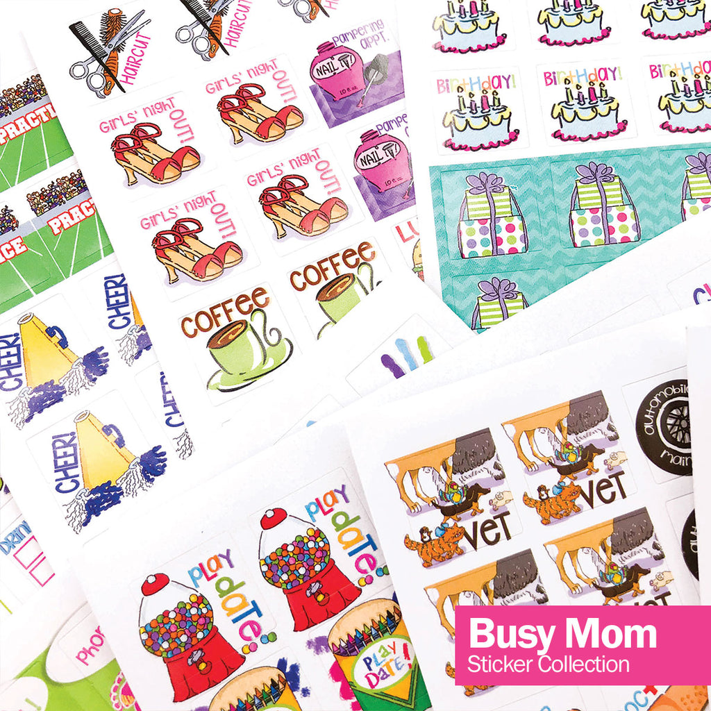 Busy Mom Planner Stickers