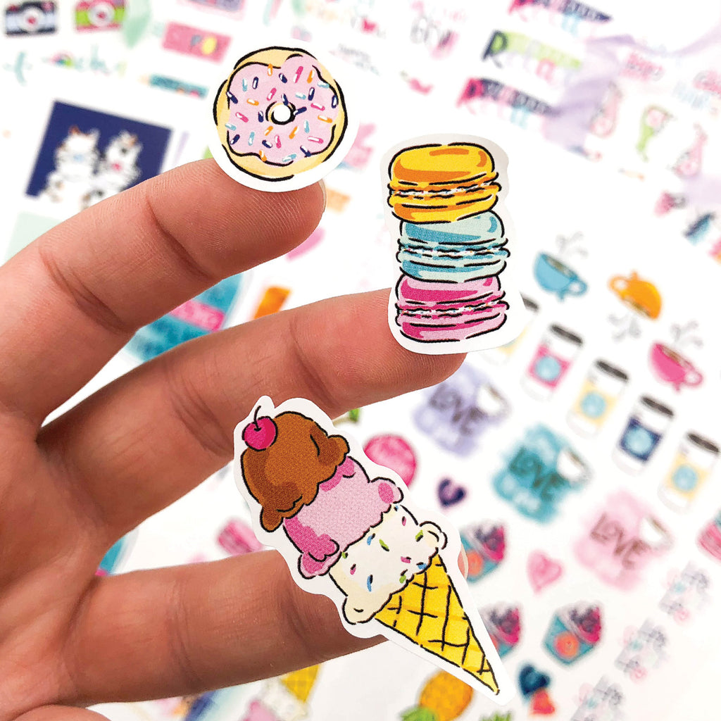 Grateful Heart Gratitude Journal Stickers