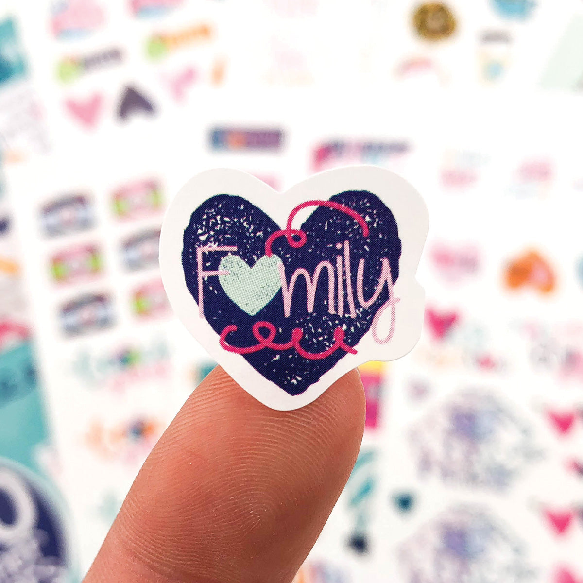 Grateful Heart Gratitude Journal Stickers