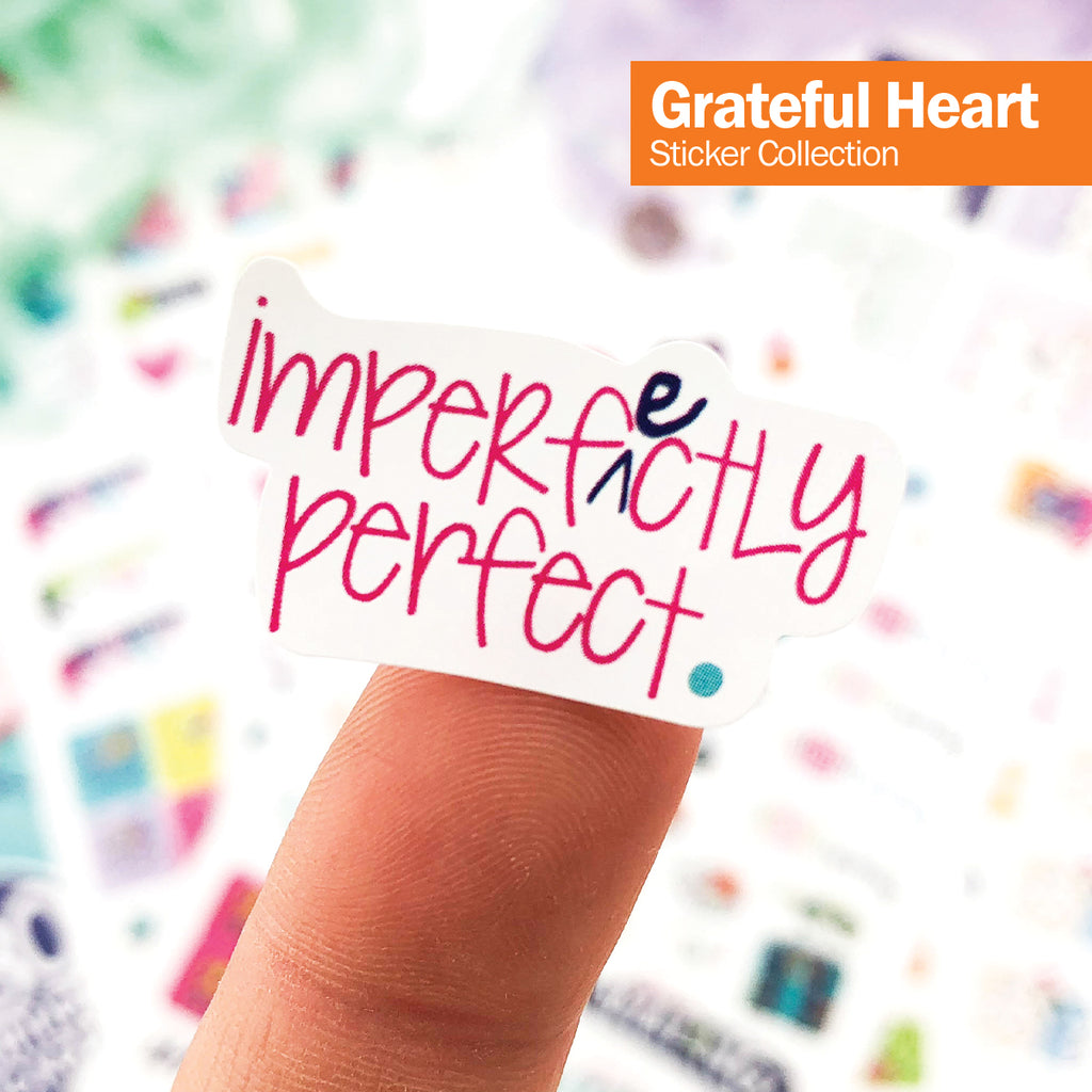 Grateful Heart Gratitude Journal Stickers