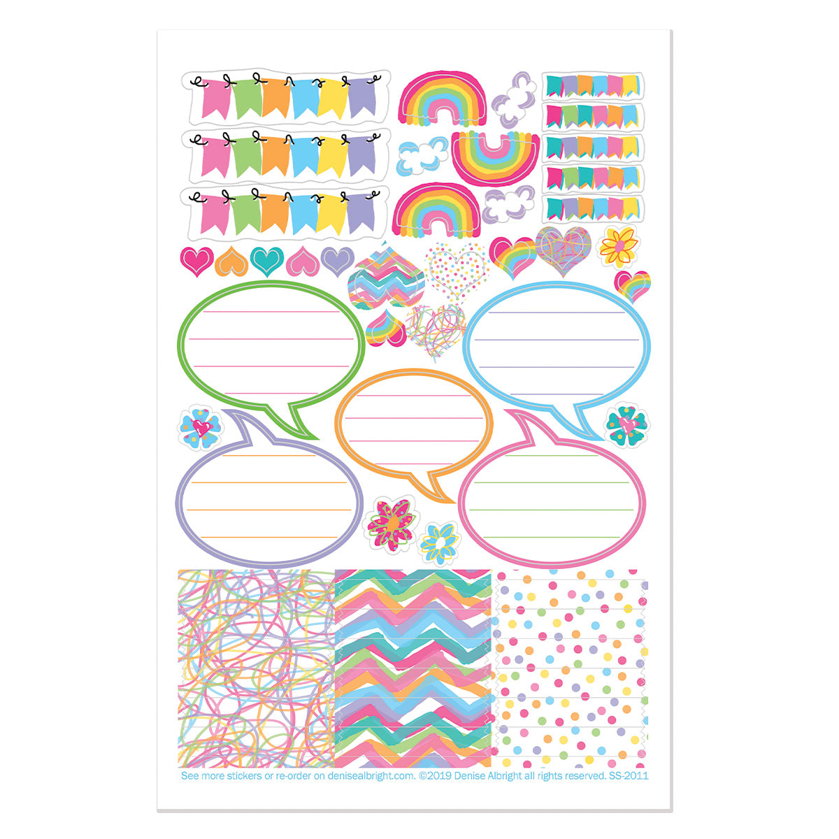 Girl Power Sticker Set