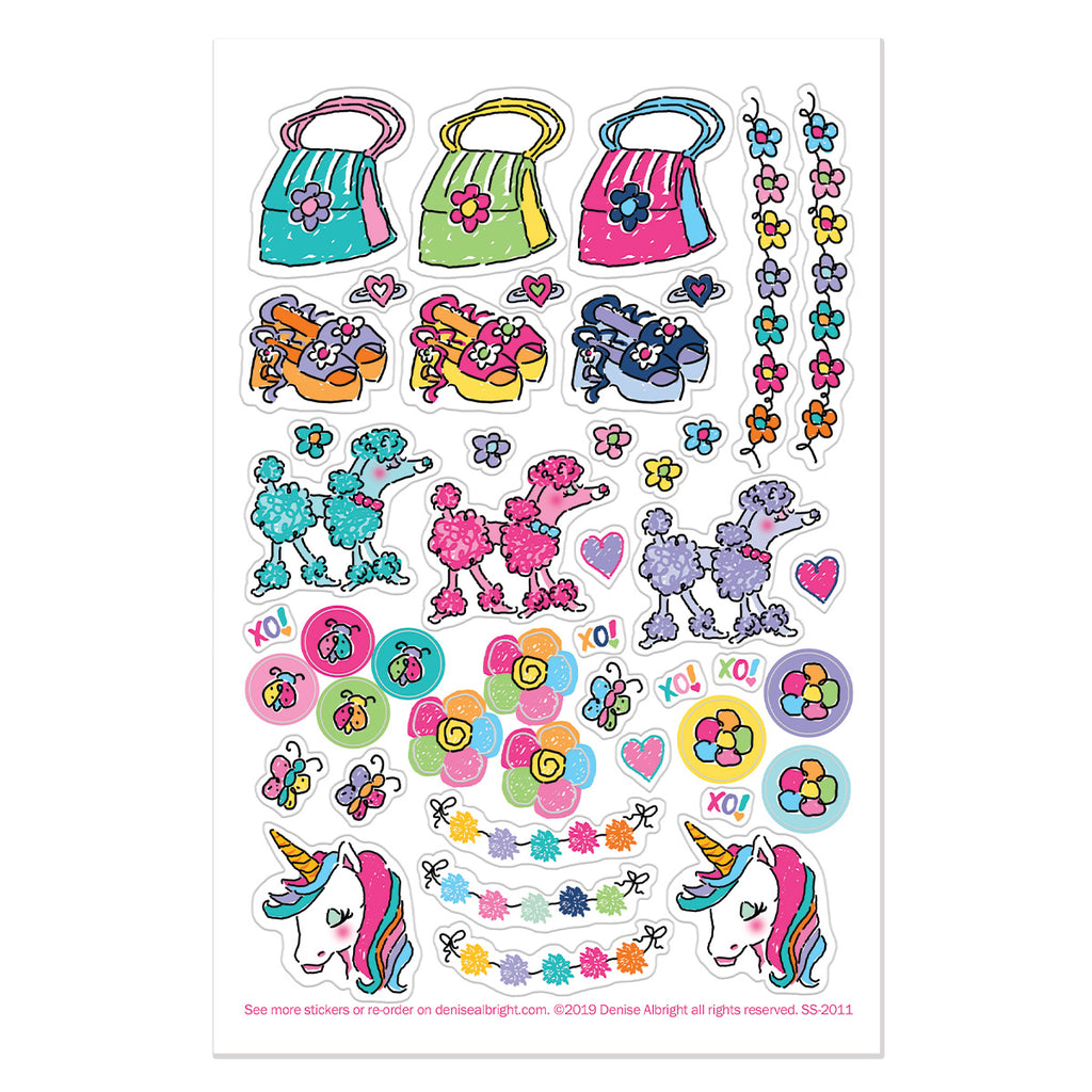 Girl Power Sticker Set