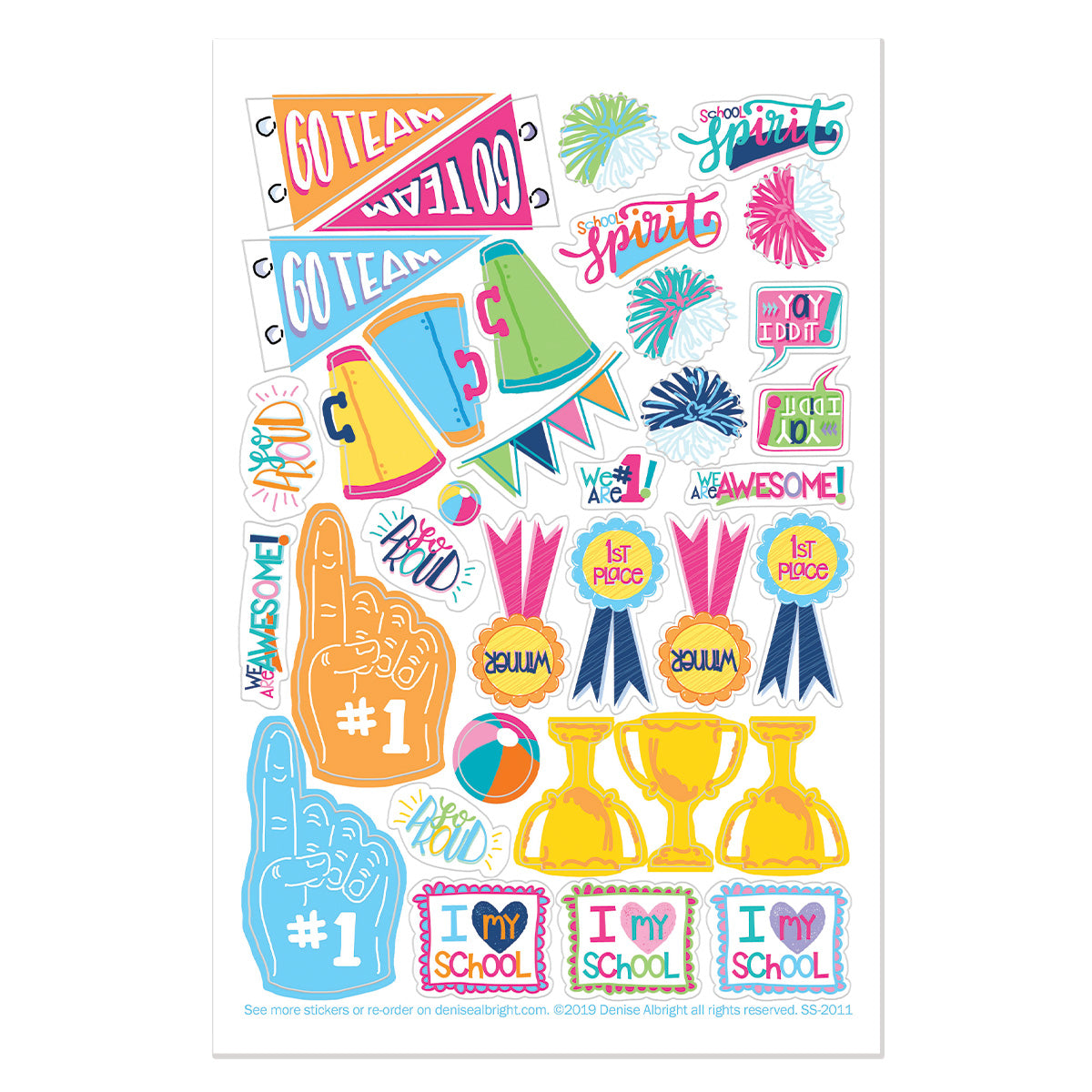 Girl Power Sticker Set