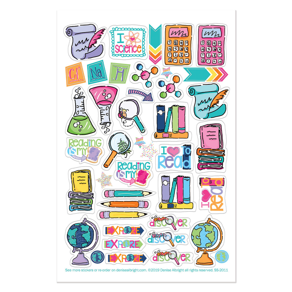 Girl Power Sticker Set