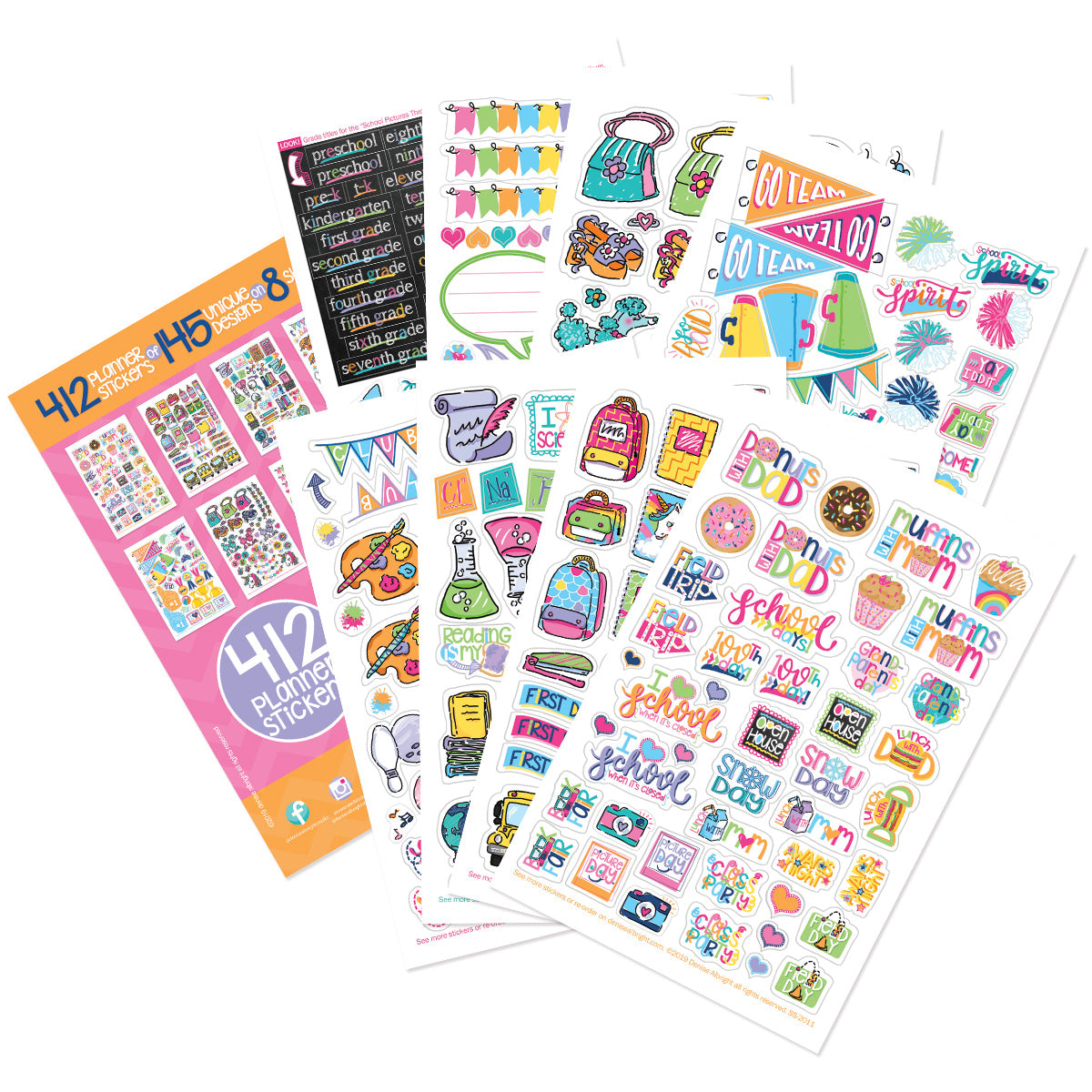 Girl Power Sticker Set