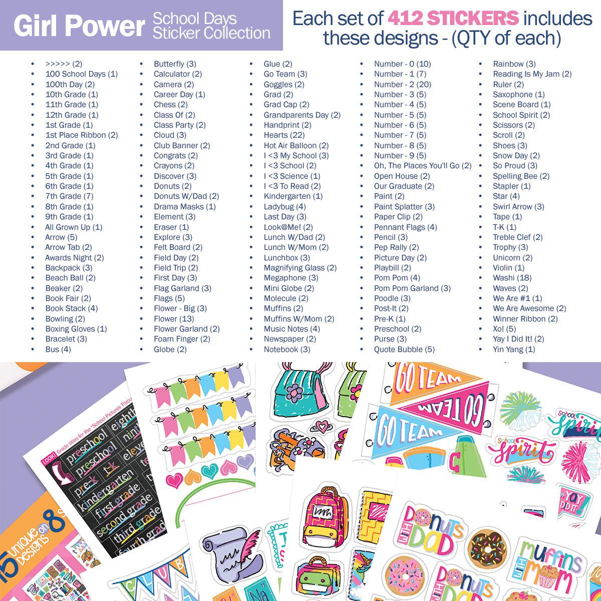 Mom Must-Have School Keepsake Kit | Class Keeper®, Photo Prop Deck & School Stickers + BONUS App Membership