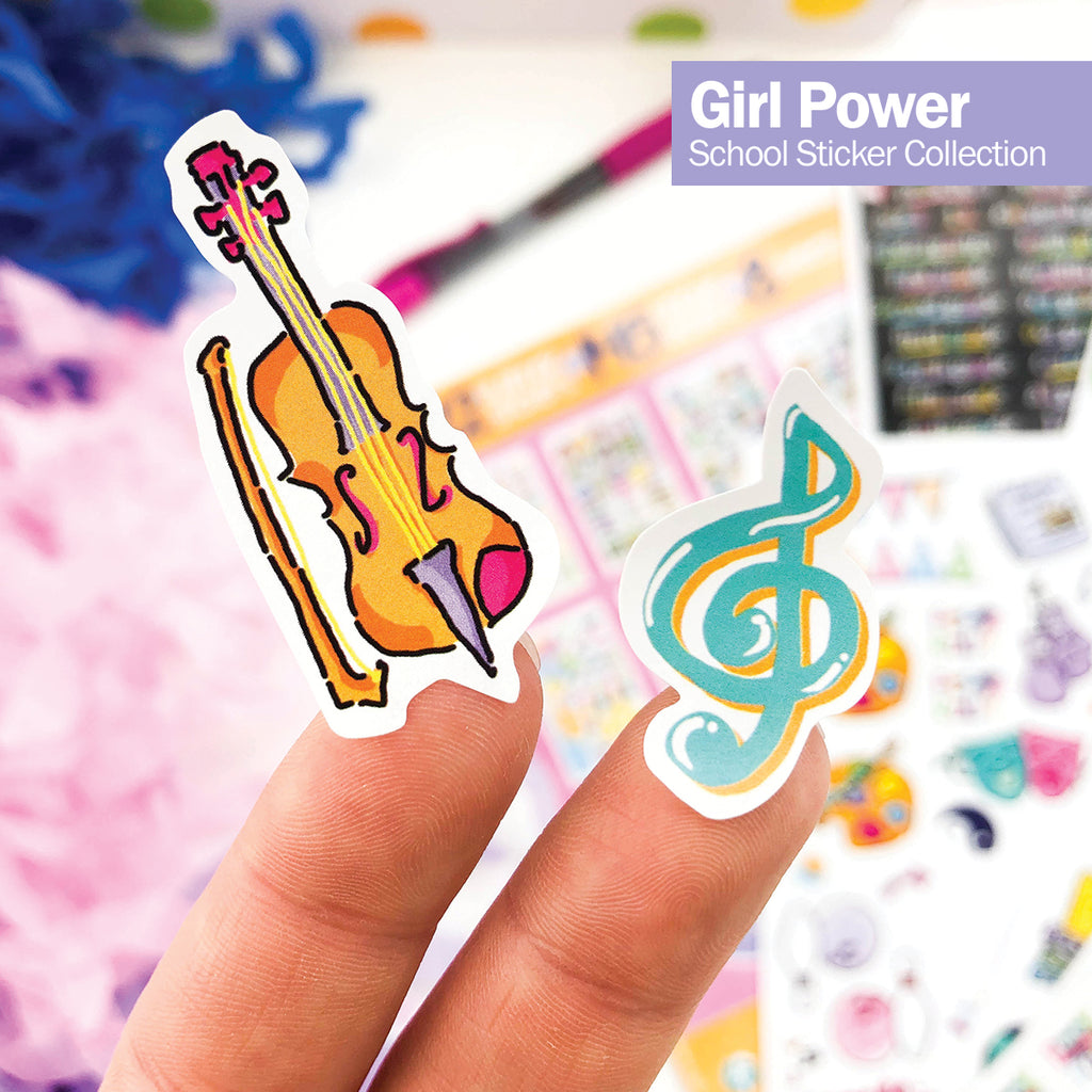 Girl Power Sticker Set