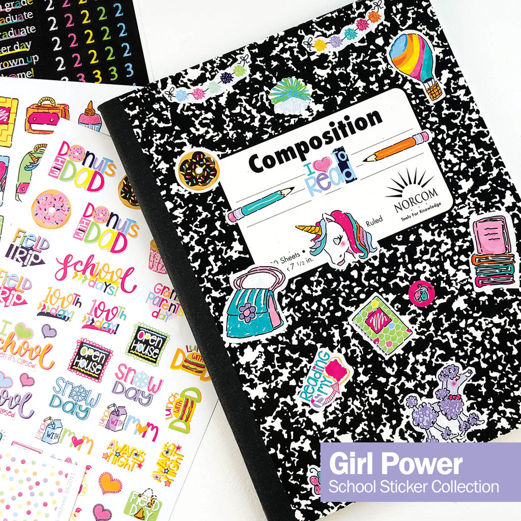 Girl Power Sticker Set