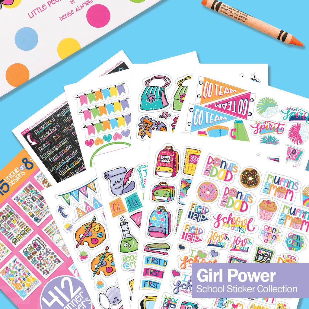 Mom Must-Have School Keepsake Kit | Class Keeper®, Photo Prop Deck & School Stickers + BONUS App Membership