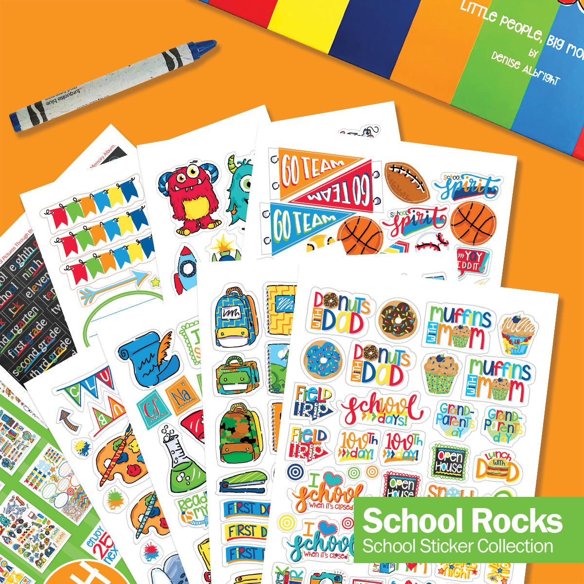 Mom Must-Have School Keepsake Kit | Class Keeper®, Photo Prop Deck & School Stickers + BONUS App Membership
