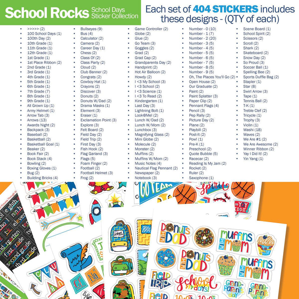 Mom Must-Have School Keepsake Kit | Class Keeper®, Photo Prop Deck & School Stickers + BONUS App Membership