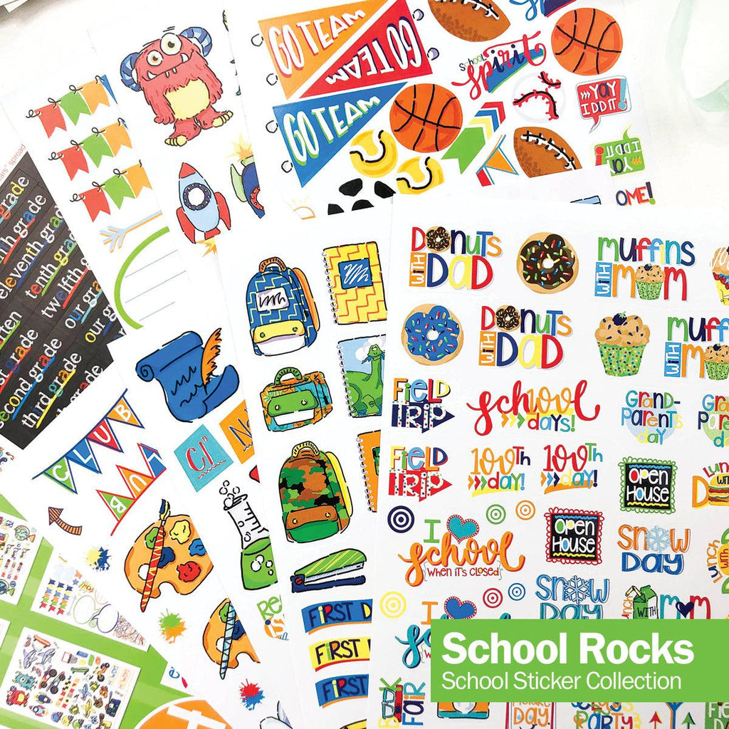 Mom Must-Have School Keepsake Kit | Class Keeper®, Photo Prop Deck & School Stickers + BONUS App Membership