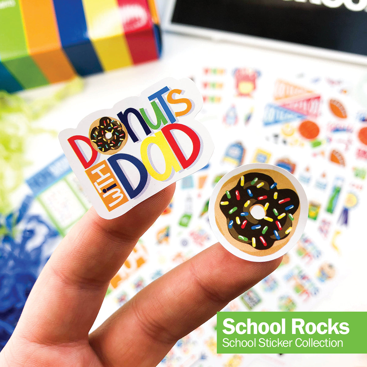 School Rocks Sticker Set