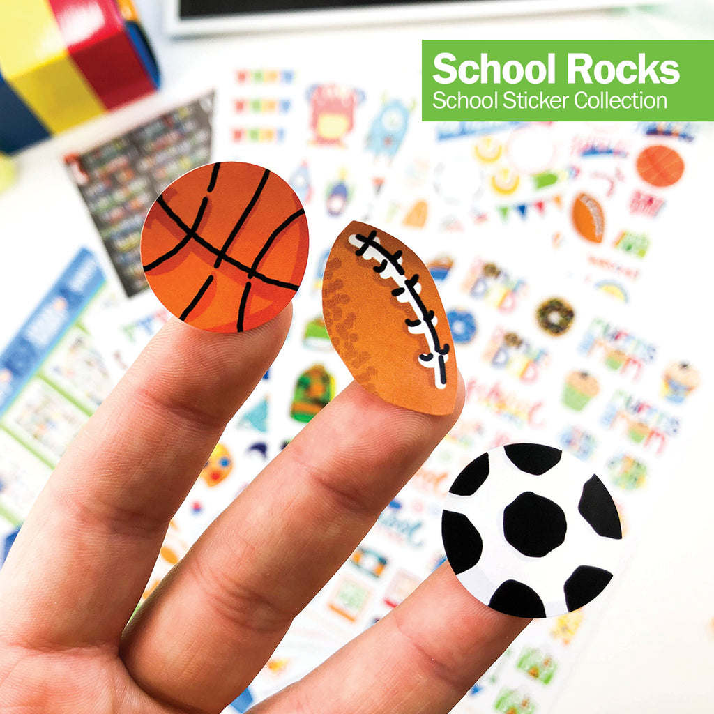 School Rocks Sticker Set