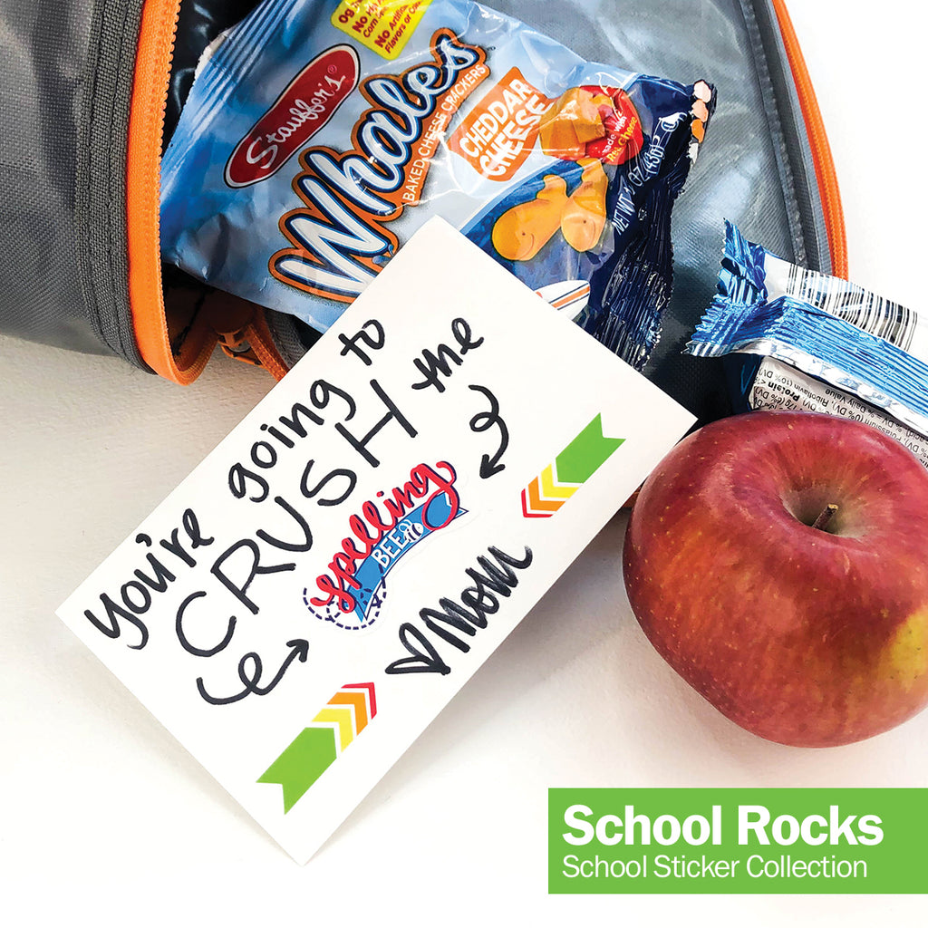 School Rocks Sticker Set