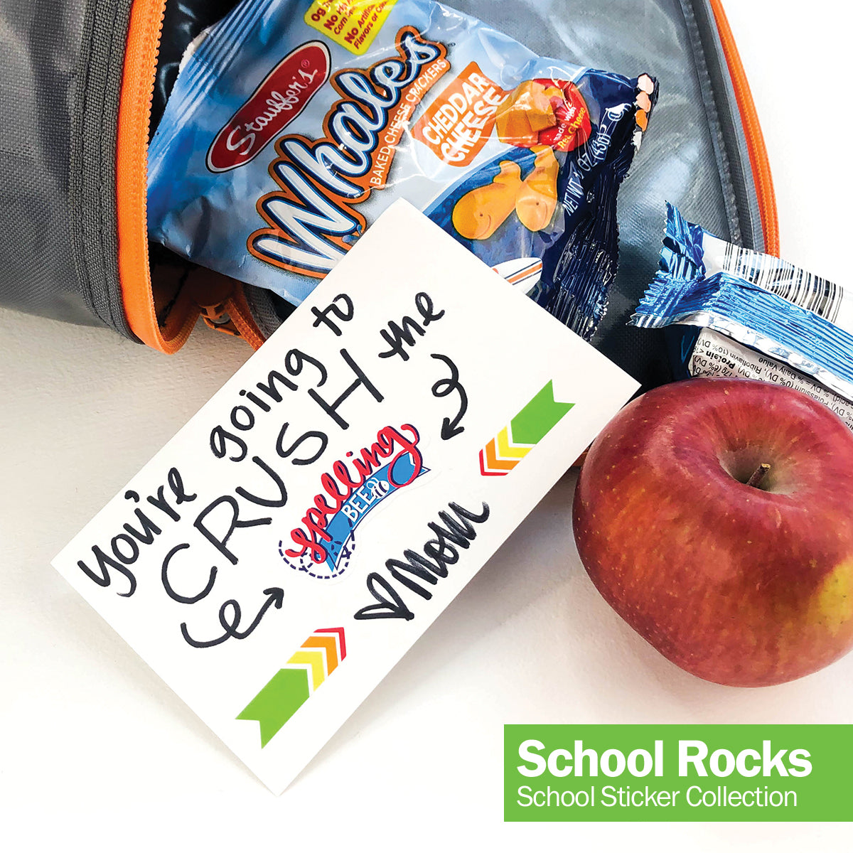 School Rocks Sticker Set